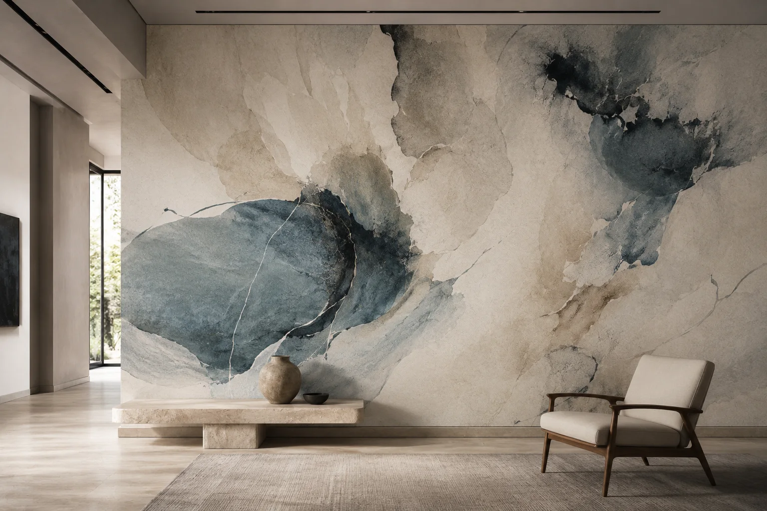 Abstrato & Artístico aplicado em ambiente sofisticado